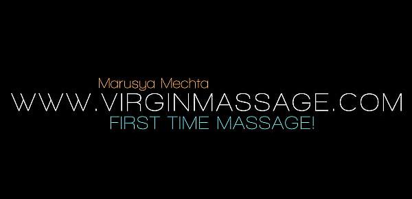  Marusya Mechta got her virgin pussy massaged